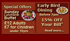Special offers and Promotions
